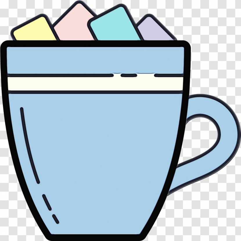 Coffee Cup - Line Art Transparent PNG