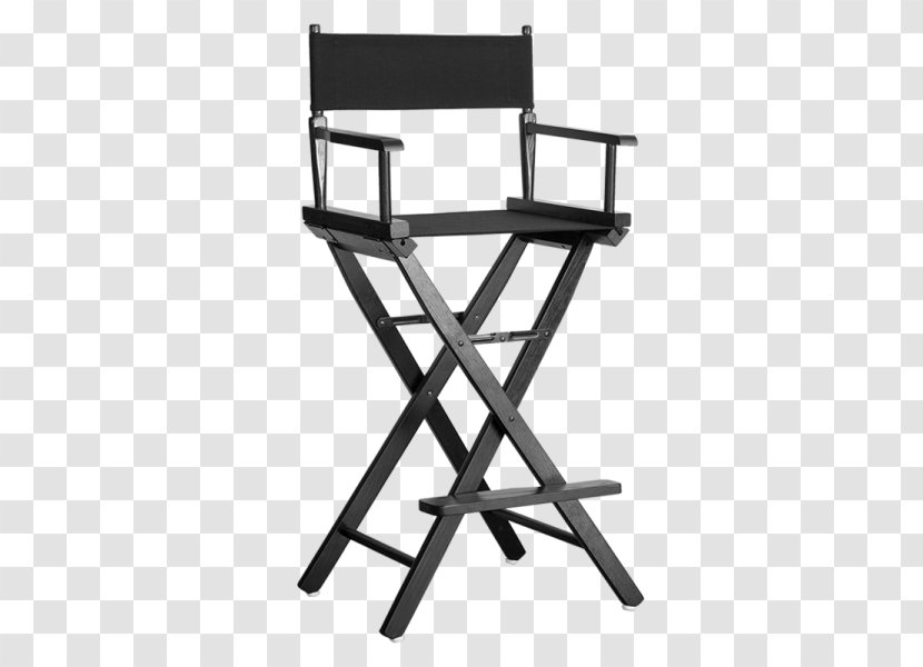 Director's Chair Table Bar Stool Folding - Wood - Director Transparent PNG