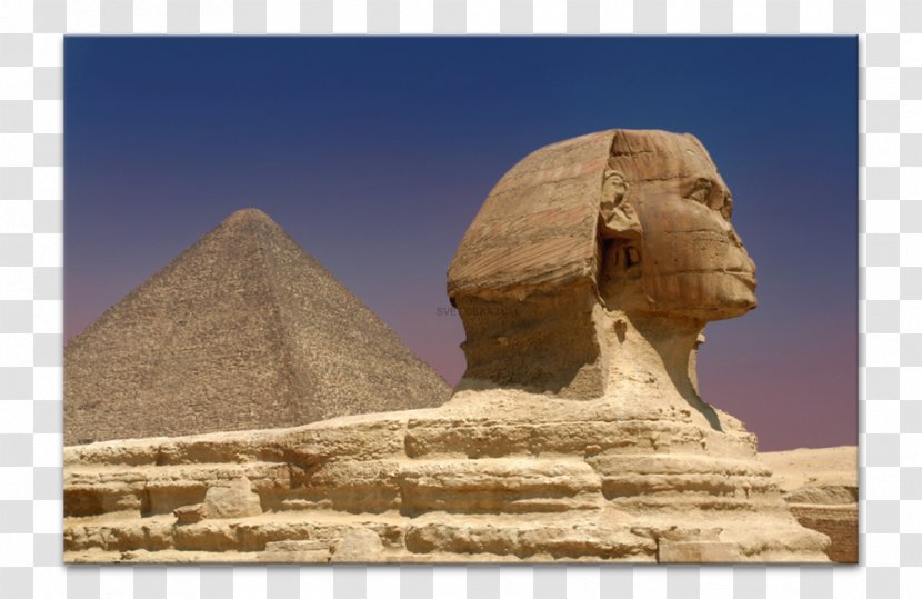 Great Sphinx Of Giza Pyramid Cairo Necropolis Wonders The World - Governorate Transparent PNG