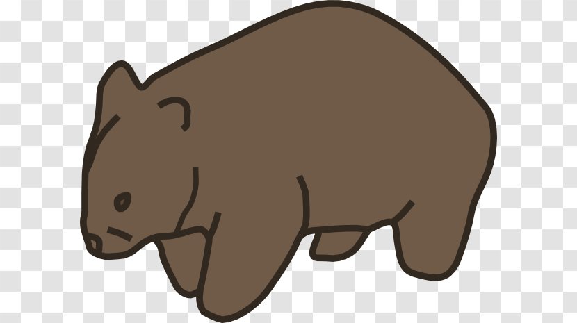 Wombat Free Content Clip Art - Cartoon Transparent PNG