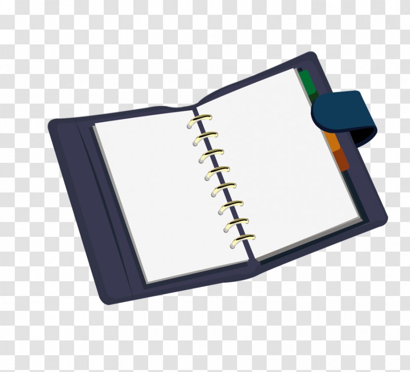 Paper Notebook Pen Illustration - Vector Transparent PNG