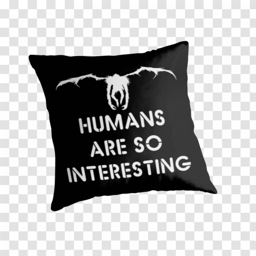 Cushion Throw Pillows Logo Product - Pillow - Shinigami Ryuk Transparent PNG