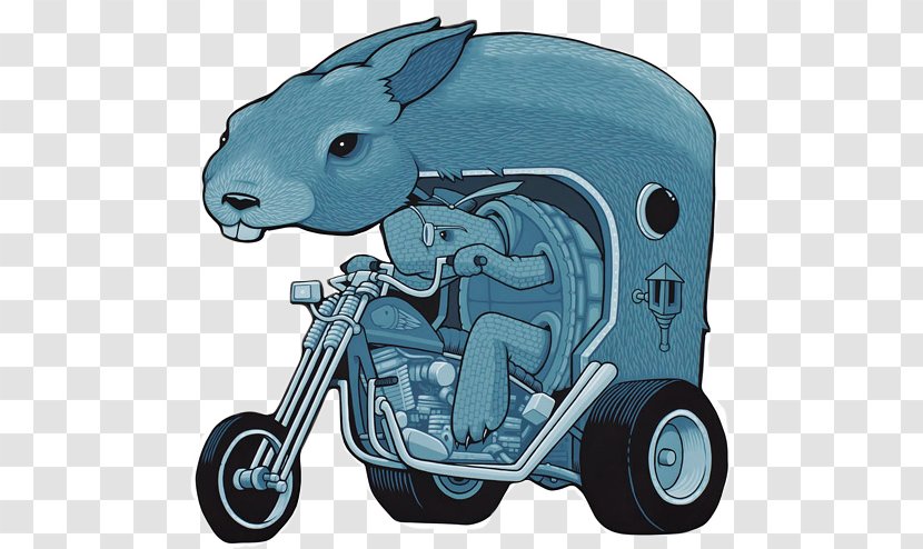 Artist Work Of Art Painting - Motor Vehicle - Cartoon Mouse Ride Transparent PNG
