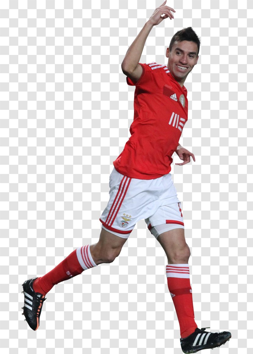 Nicolás Gaitán S.L. Benfica Soccer Player Football - Sportswear Transparent PNG