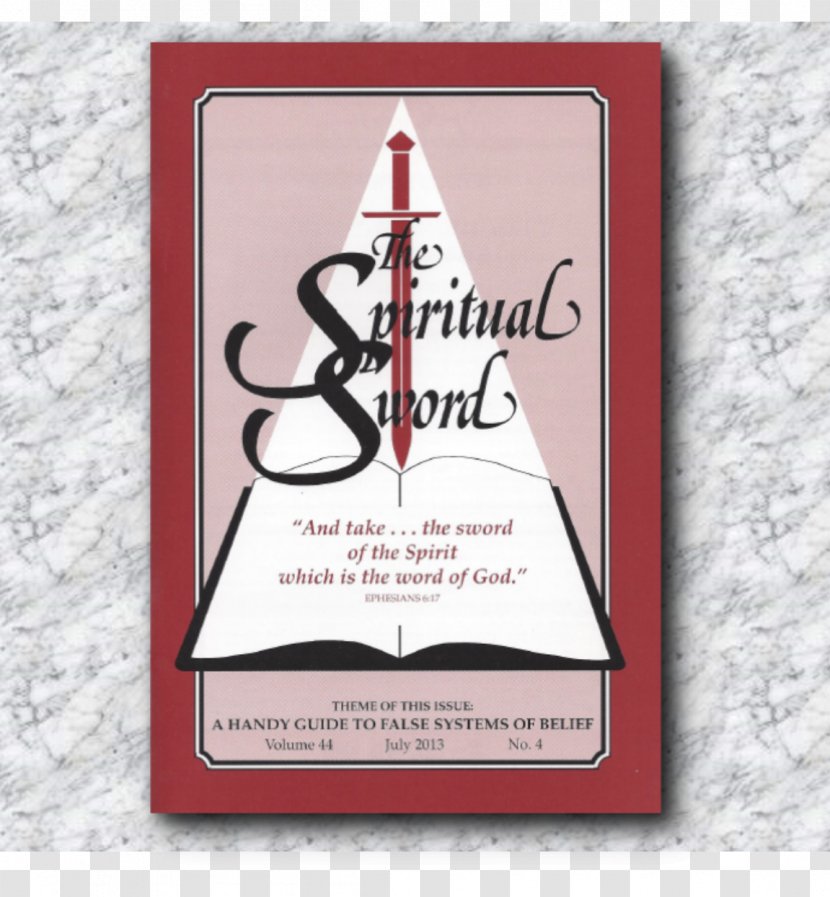 Epistle To The Galatians Sword Gospel God - 1998 - Spiritual Transparent PNG