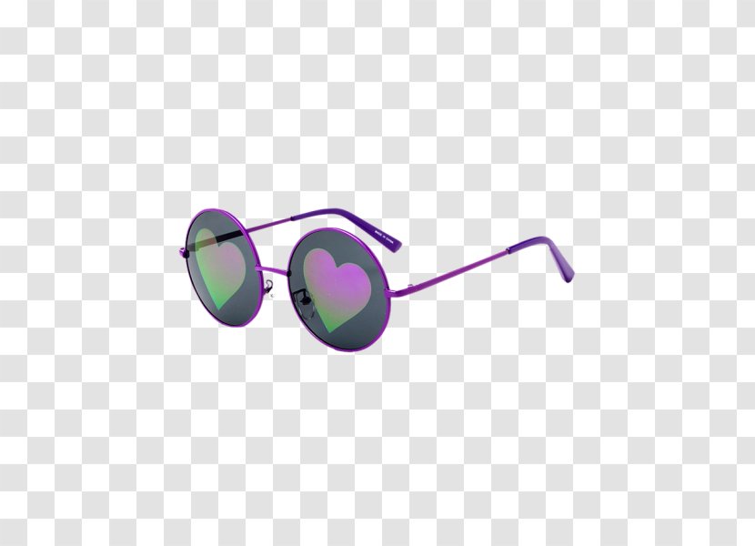 Goggles Mirrored Sunglasses Eyewear - Vision Care - Heart Transparent PNG