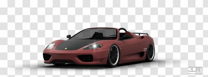 Bumper Compact Car Luxury Vehicle Motor - Auto Part - Ferrari 360 Transparent PNG