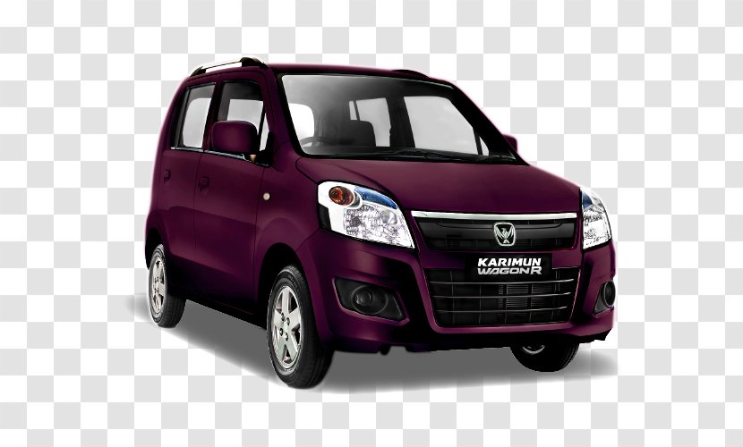 Suzuki Wagon R Compact Van Karimun Car - Bumper Transparent PNG