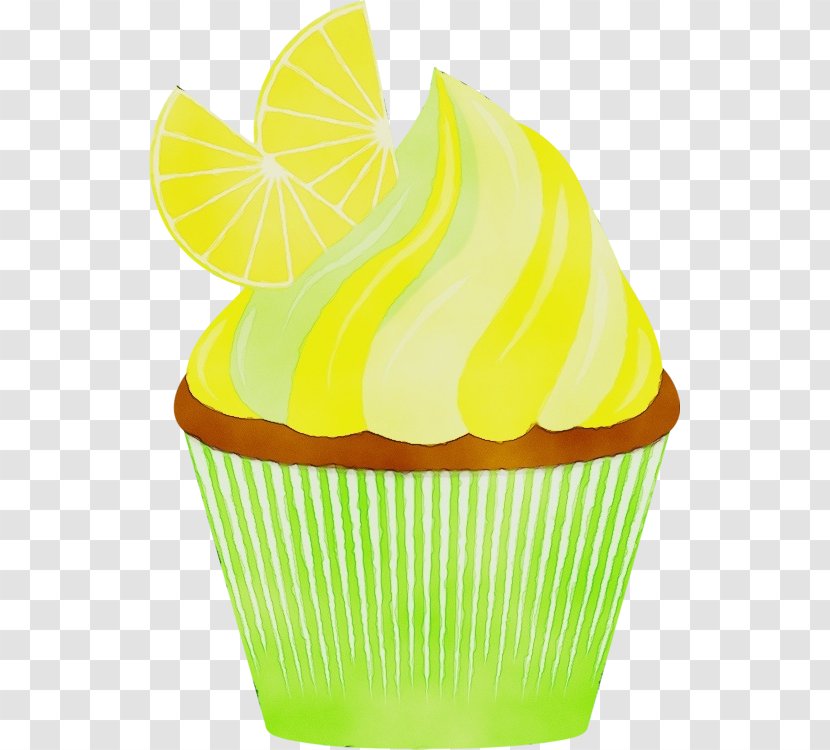 Baking Cup Green Yellow Cake Decorating Supply Icing - Cookware And Bakeware Cupcake Transparent PNG