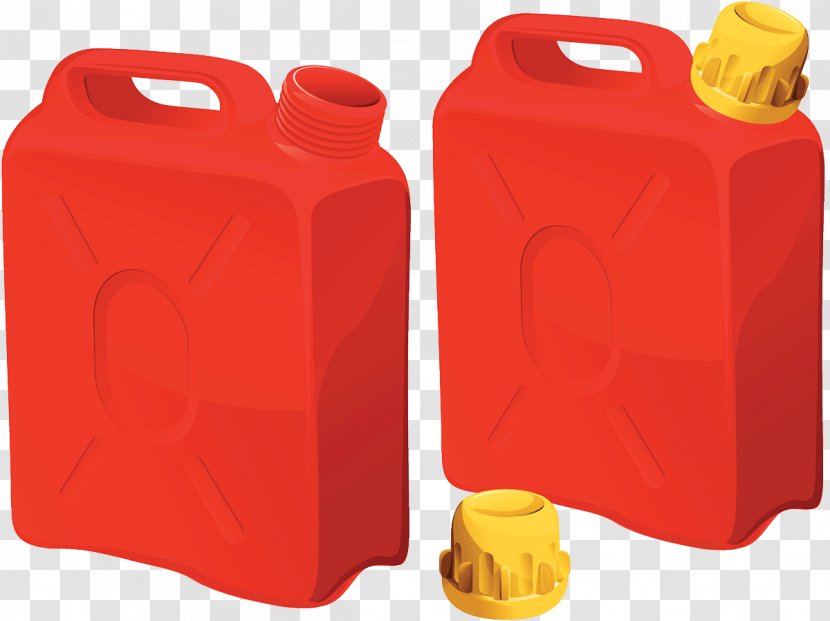 Bottle Gasoline Red Natural Gas Filling Station - Petrol Transparent PNG