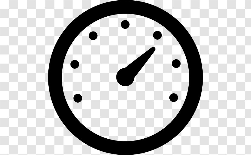 Alarm Clocks Stopwatch Time Clip Art - Speedometer Transparent PNG