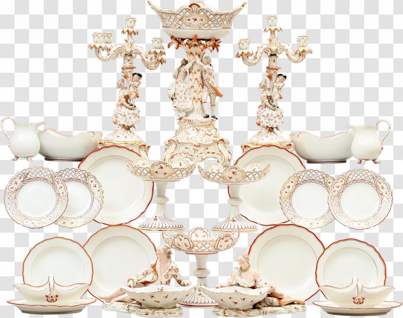 Tableware Porcelain Candlestick Clip Art - Serveware Transparent PNG