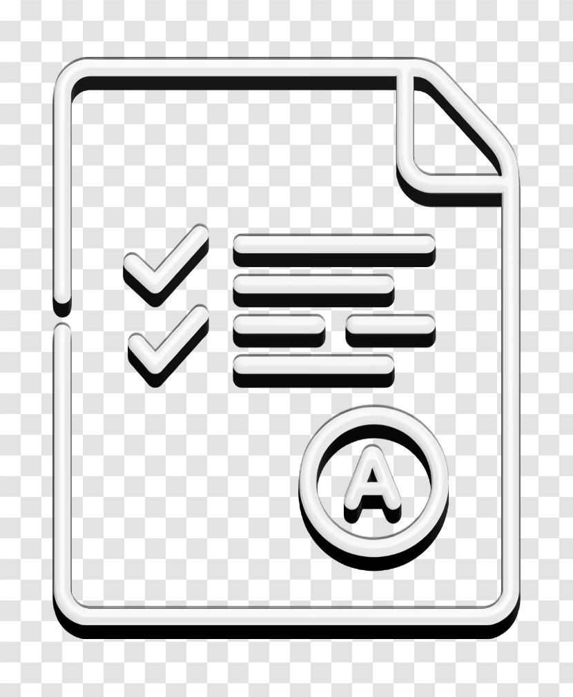 Online Learning Icon Grade Icon Report Icon Transparent PNG