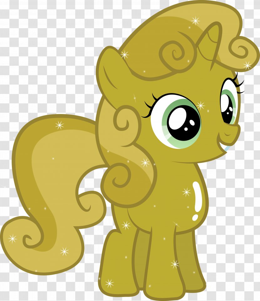 Pony Sweetie Belle Apple Bloom Cutie Mark Crusaders Art - Cartoon - Yellow Transparent PNG