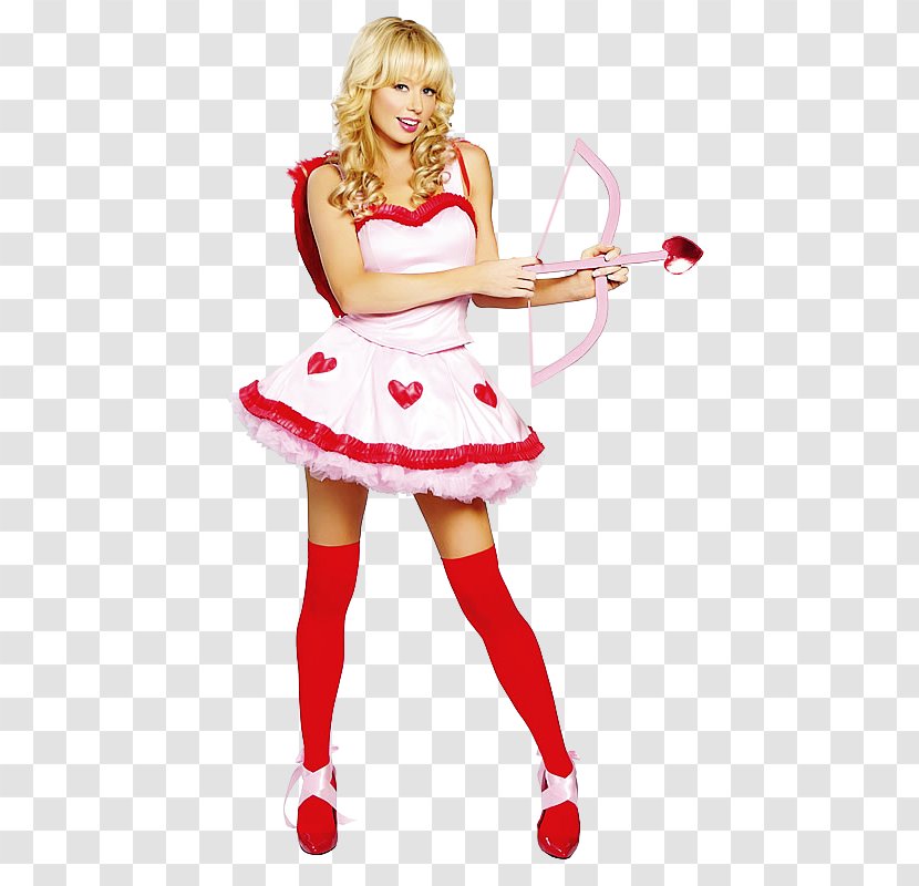 Costume Party Woman Clothing Cupid - Cartoon Transparent PNG