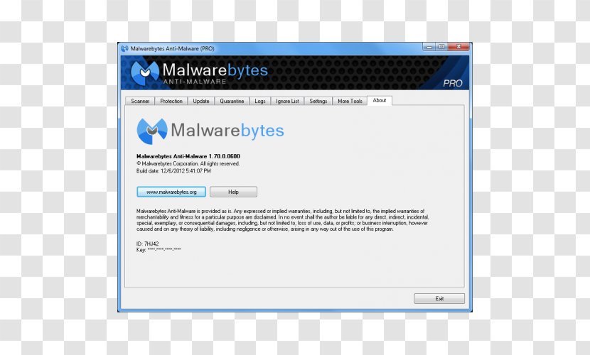 Malwarebytes Anti-spyware Rootkit Malicious Software Removal Tool - Exploit - Computer Transparent PNG