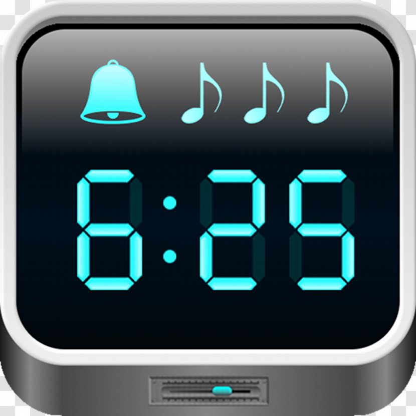 Alarm Clocks Light-emitting Diode Digital Clock Bluetooth Display Device - Cartoon Transparent PNG