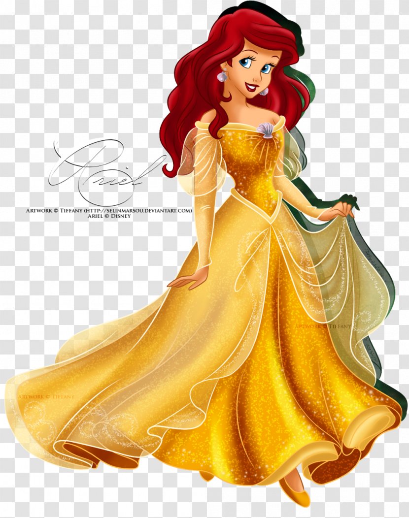 Ariel Belle Princess Aurora Fa Mulan Rapunzel - Doll - Disney Transparent PNG