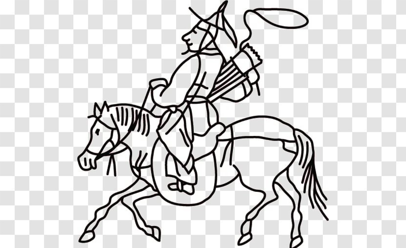 Cartoon Equestrianism Illustration - Wildlife - Riding A Soldier Transparent PNG