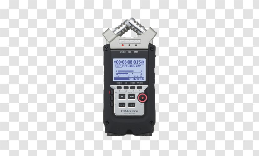 Microphone Digital Audio Zoom H4n Handy Recorder ZOOM Pro Sound Recording And Reproduction - Heart Transparent PNG