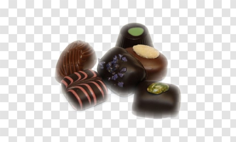 Chocolate Balls Bonbon Truffle Praline - Dessert Transparent PNG