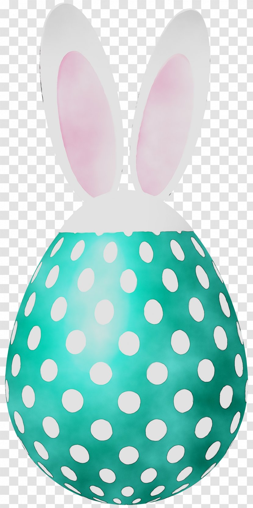 Easter Bunny Polka Dot Egg Product Transparent PNG