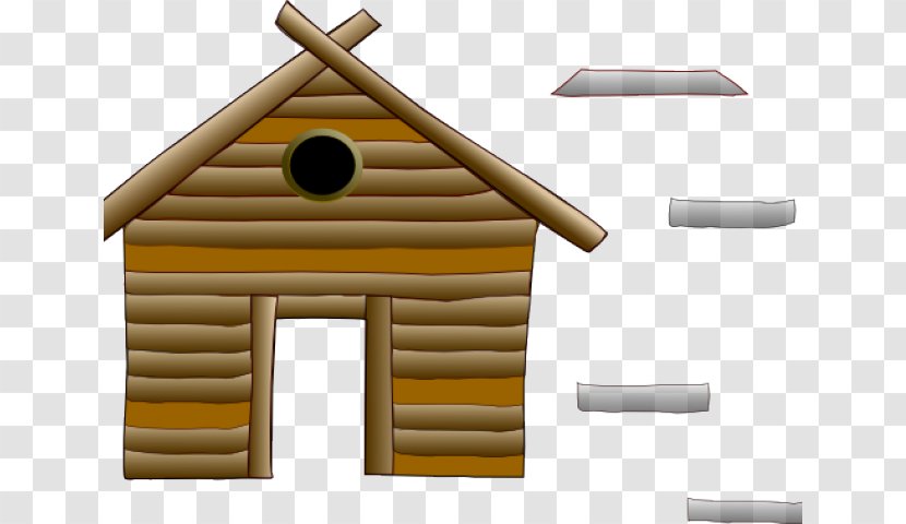 The Three Little Pigs Domestic Pig House Building Transparent PNG