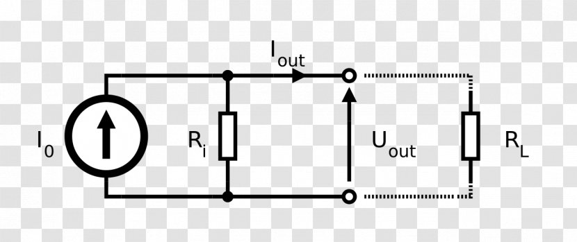 Thyristor Electrical Network Audio Crossover L Pad Circuit Diagram - Voltage Source Transparent PNG