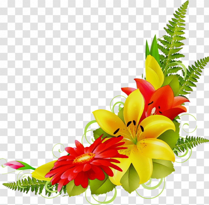 Flower Photo Frame Transparent PNG