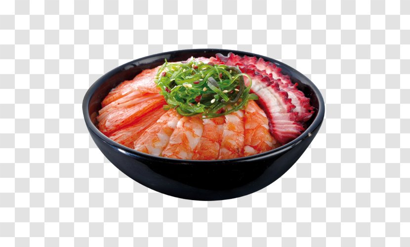 Sashimi Plate Chinese Cuisine Platter Side Dish - Shrimp Transparent PNG