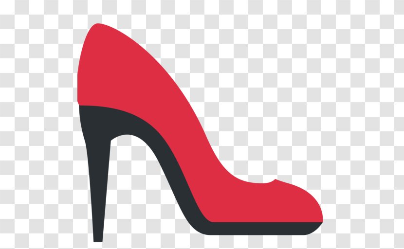 Emoji High-heeled Footwear Absatz Spell Clothing - Basic Pump - High Heels Transparent PNG
