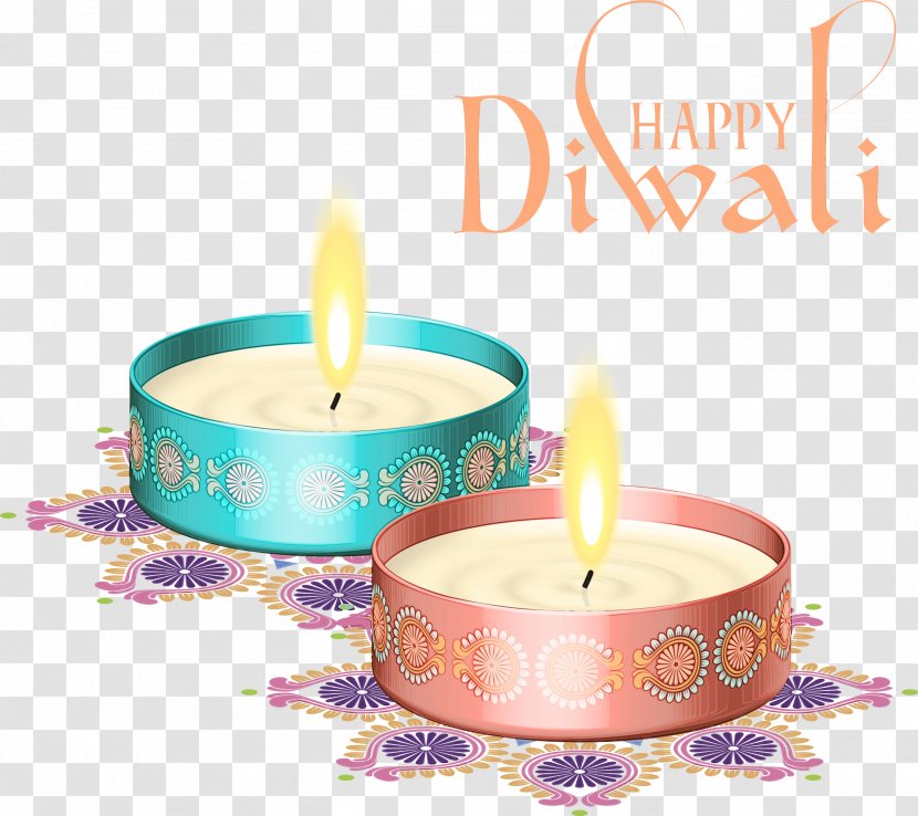 Diwali - Candle Holder - Petal Wax Transparent PNG