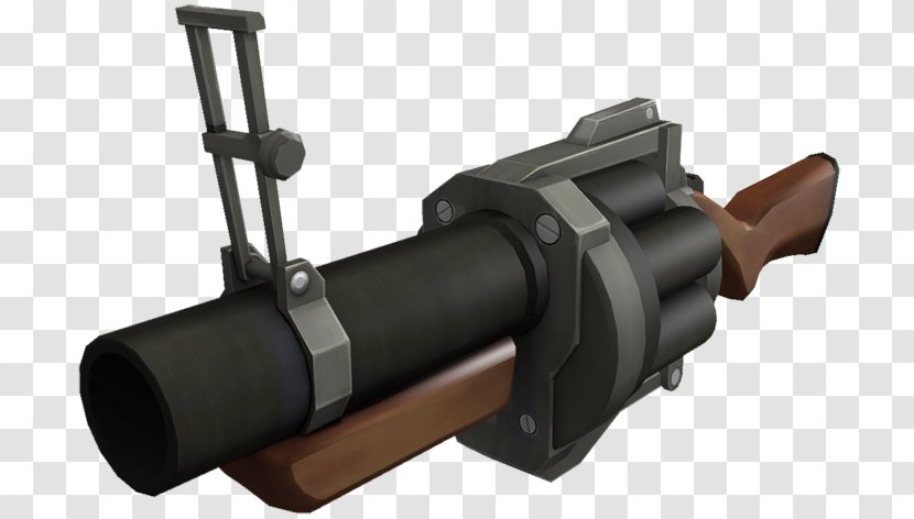 Team Fortress 2 Grenade Launcher Weapon Rocket - Stock Transparent PNG