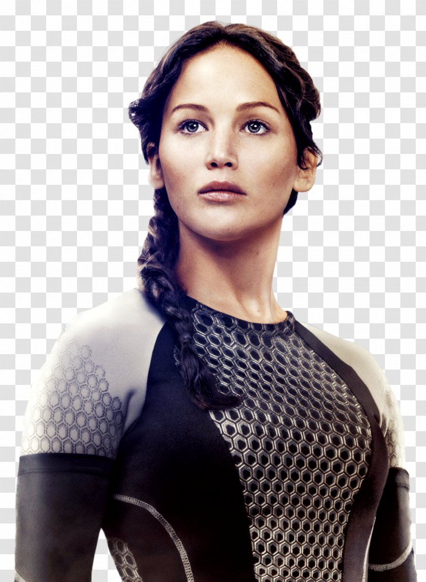 Jennifer Lawrence Katniss Everdeen Peeta Mellark Catching Fire Mockingjay - Cartoon - Hunger Games Transparent PNG