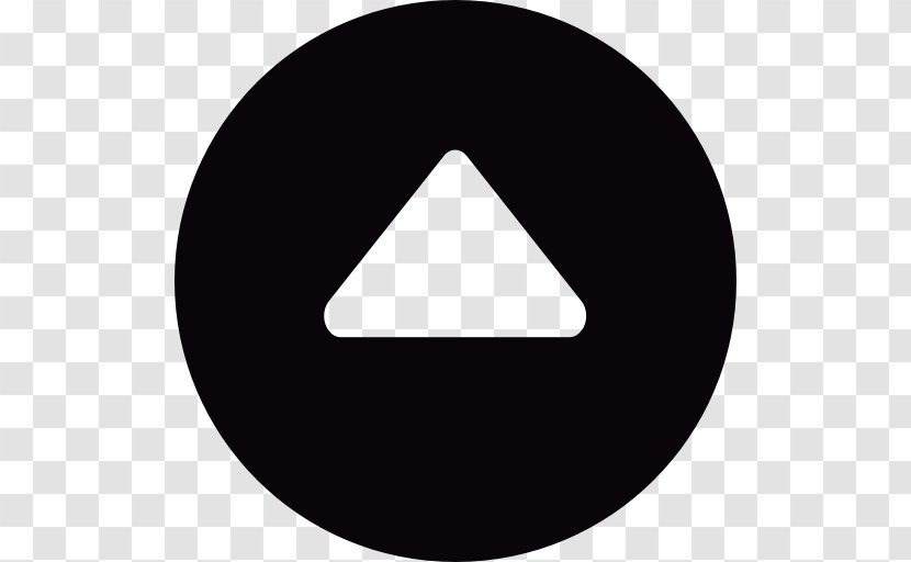 Triangle Arrow - Facebook Transparent PNG