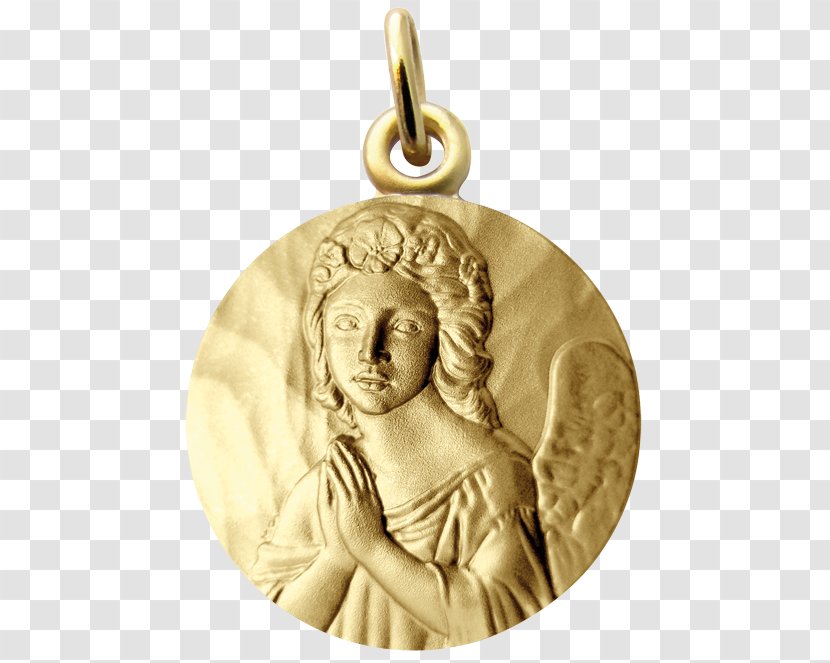 Medal Gold Bijou Locket Bracelet - Prayer - Couronne Fleur Transparent PNG