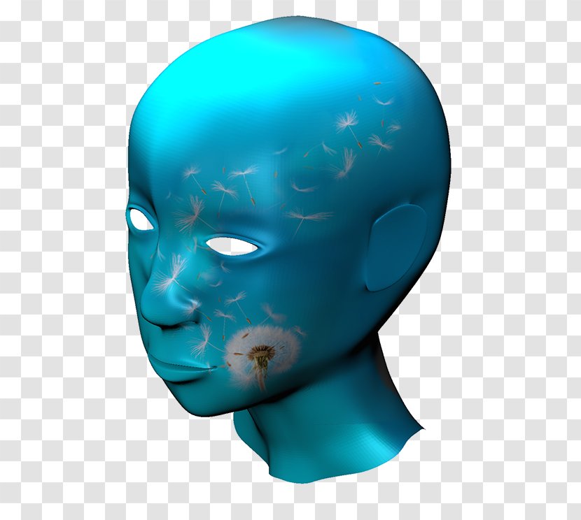 Forehead Organism Turquoise Jaw - Neck - Museum Showcase Transparent PNG