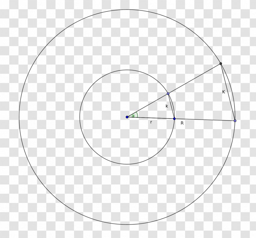 Circle Angle Point Diagram - Triangle Transparent PNG