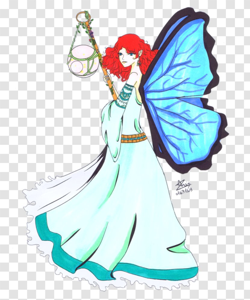 Fairy Butterfly Costume Design Clip Art - Joint Transparent PNG