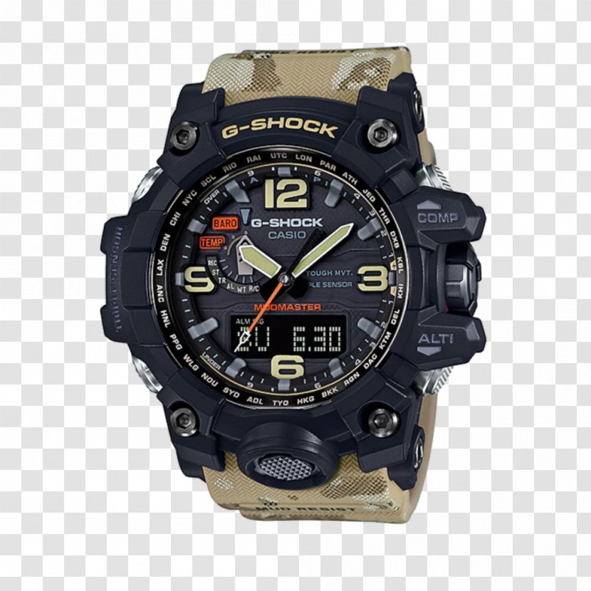 G-Shock Master Of G GWG1000 GWG1000DC GWG1000GB Mudmaster GG1000 - Hardware - Watch Transparent PNG