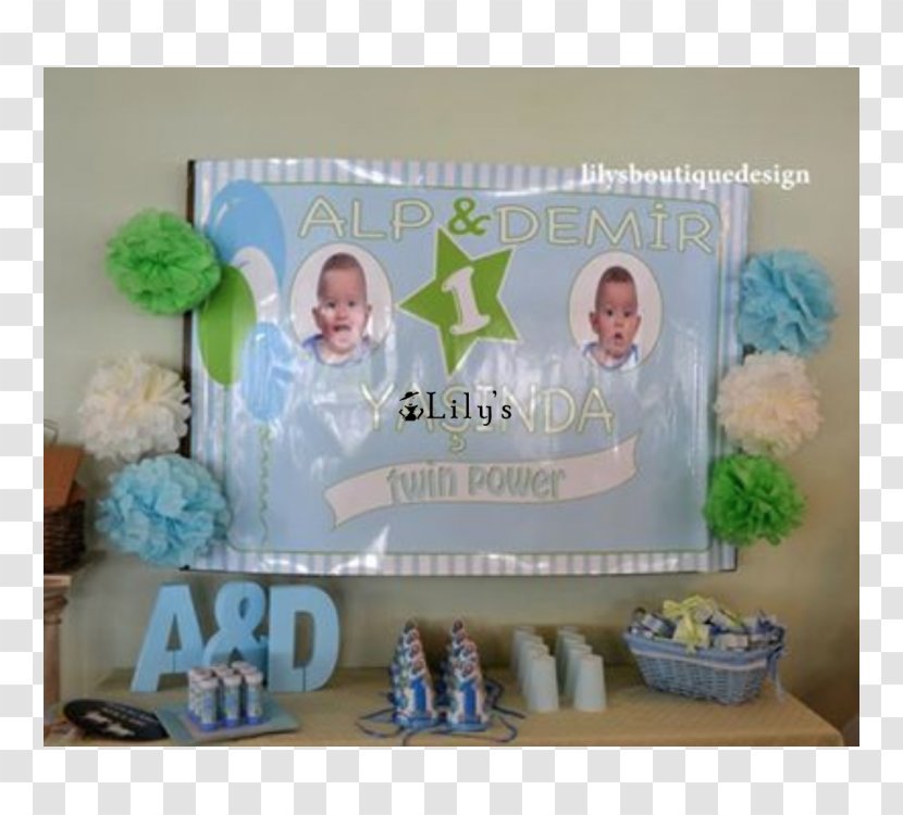 Birthday Cake Poster Party Baby Shower - Picture Frame Transparent PNG