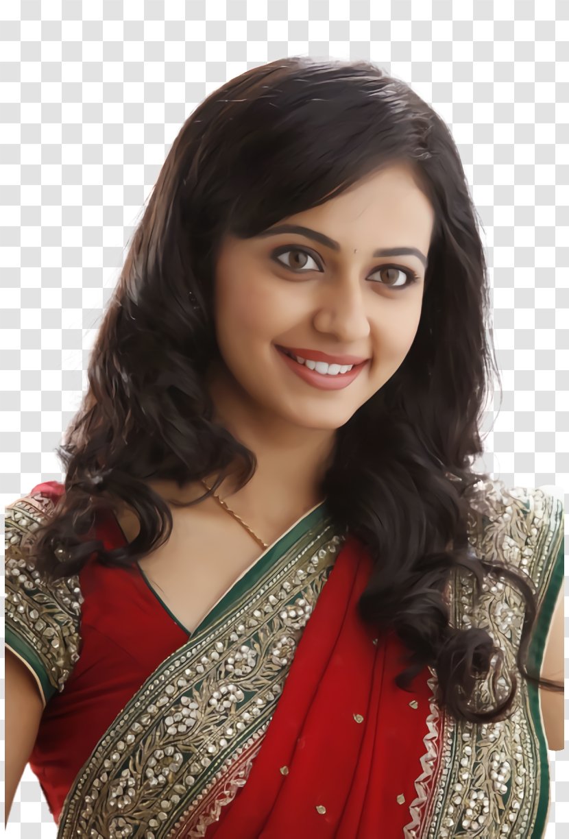 Rakul Preet Singh De Pyaar Image Actor Film - Dhruva - Black Hair Transparent PNG