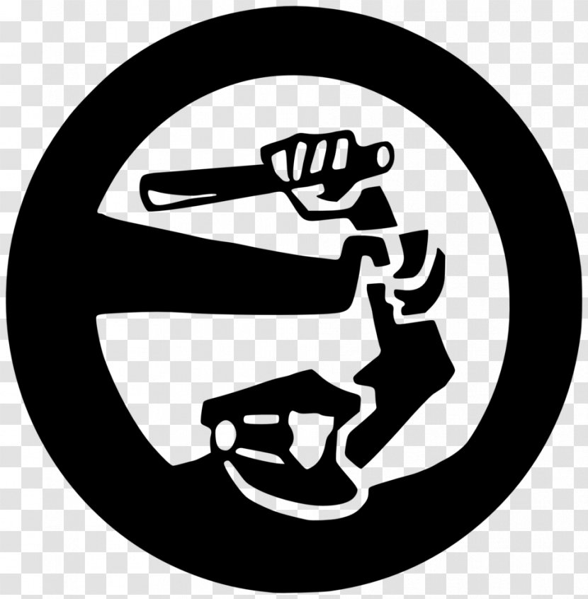No Circle - Police Brutality - Sticker Symbol Transparent PNG