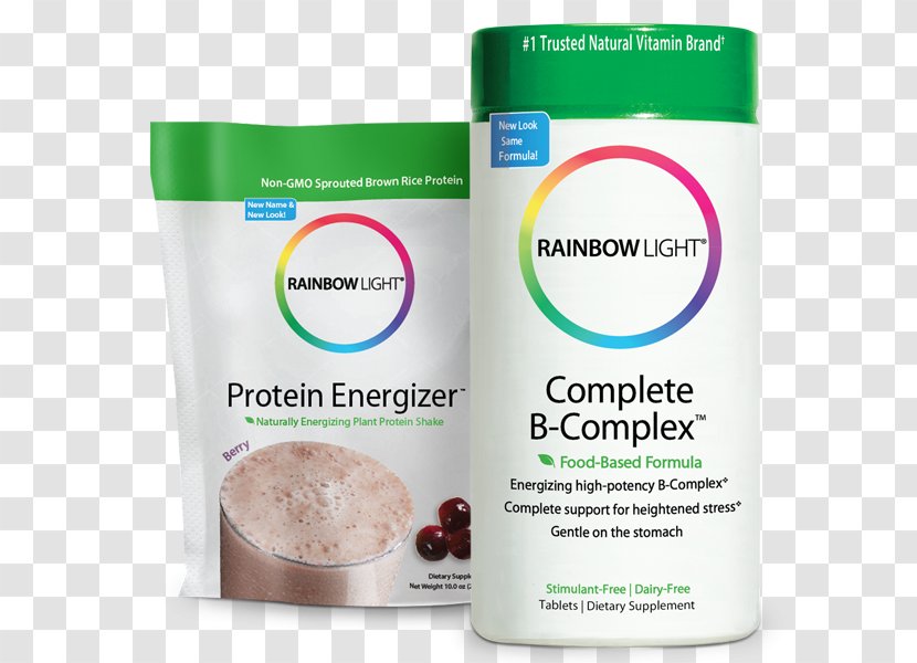 Dietary Supplement Multivitamin B Vitamins Tablet - Rainbow Light Transparent PNG