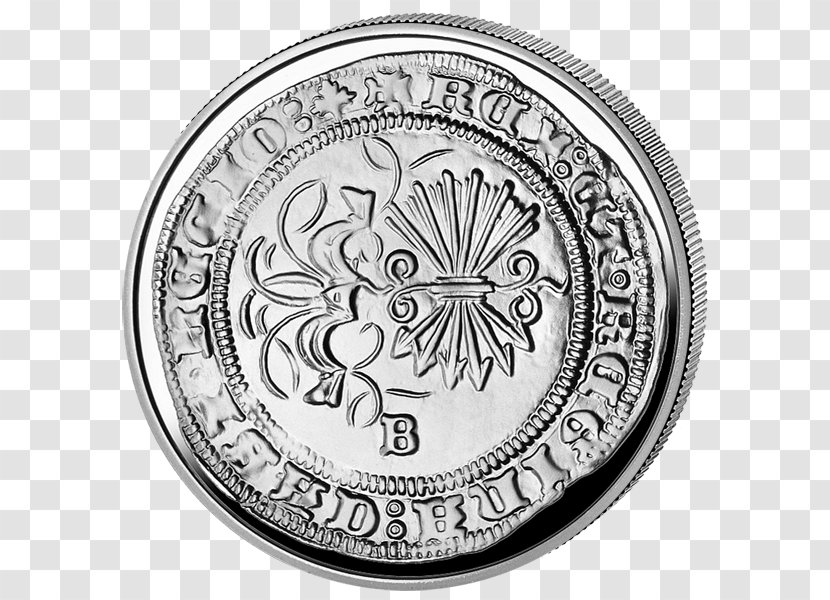 Coin Spain Catholic Monarchs Numismatics Rex Catholicissimus - Queen Regnant - Official Irish Currency Transparent PNG