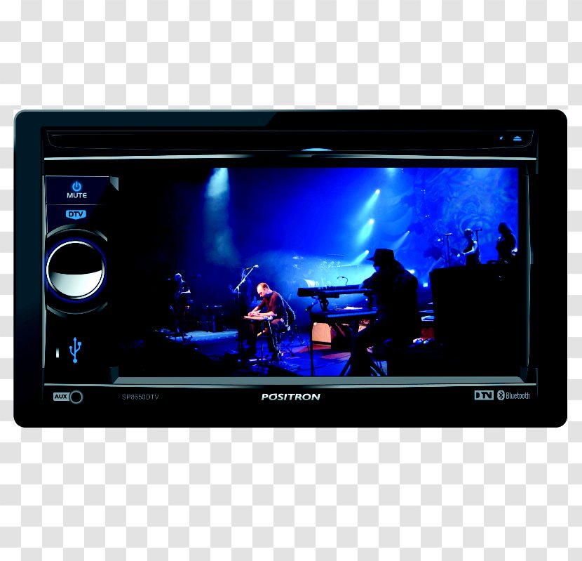 Multimedia DVD Player Vehicle Audio Digital Television USB Transparent PNG