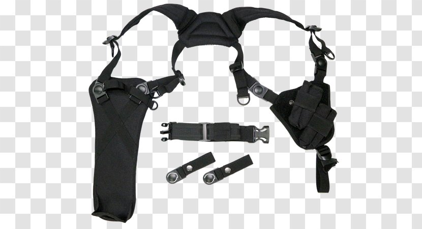 Gun Holsters Weapon Belt Pistol Военное снаряжение - Black - High Grade Trademark Transparent PNG