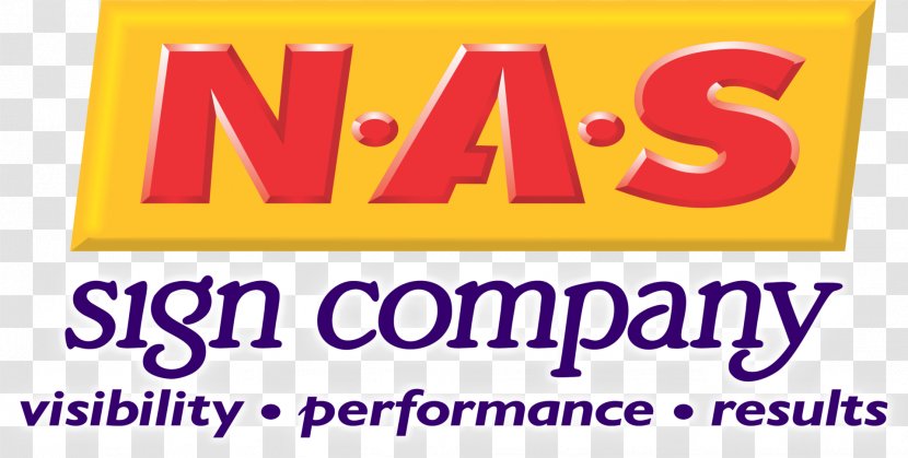 NAS Sign Company Neon Logo Banner Signage - Advertising Transparent PNG