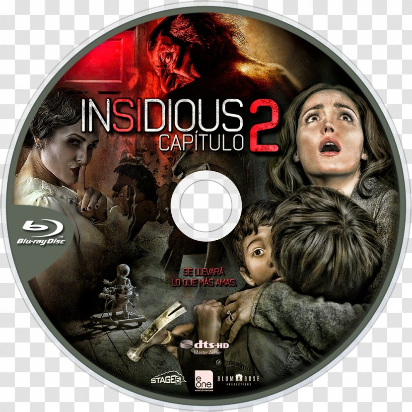 Insidious: Chapter 2 DVD Blu-ray Disc Compact - Insidious - Dvd Transparent PNG