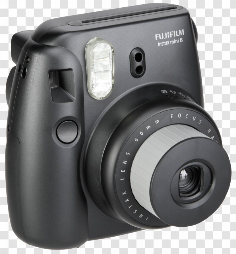 Digital SLR Fujifilm Instax Mini 8 Camera Lens Instant - Slr Transparent PNG